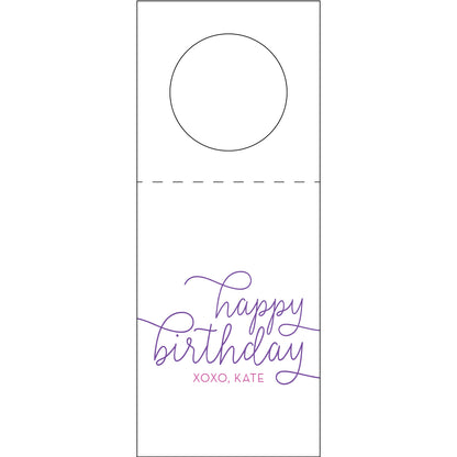 Personalized Wine Tag - WT376