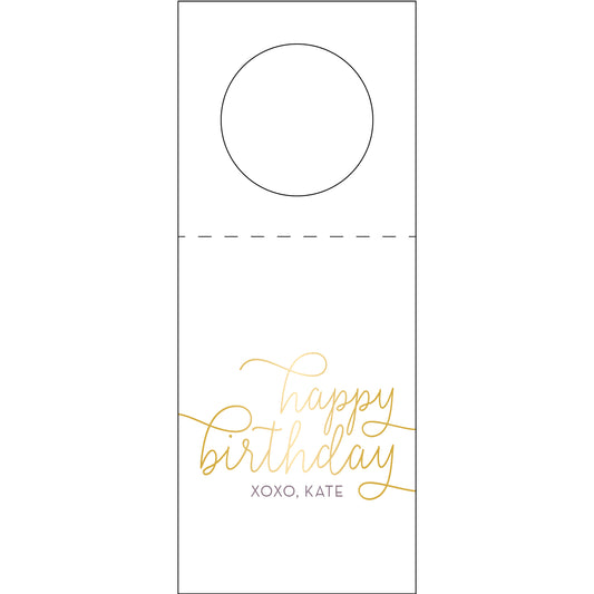 Personalized Wine Tag - WT376