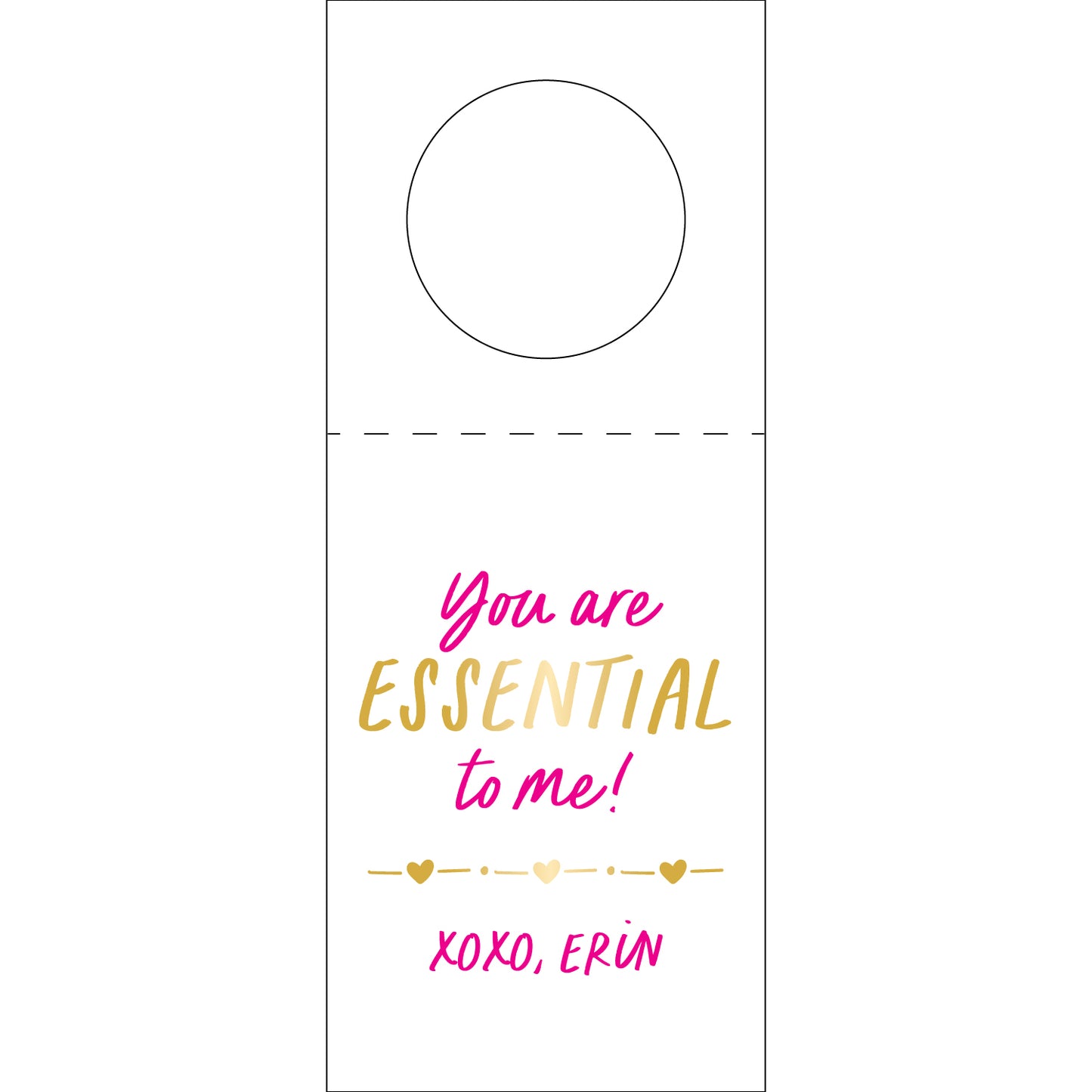 Personalized Wine Tag - WT430