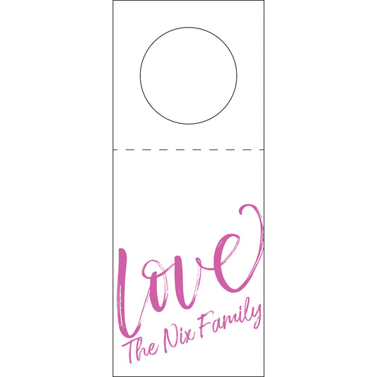 Personalized Wine Tag - WT452