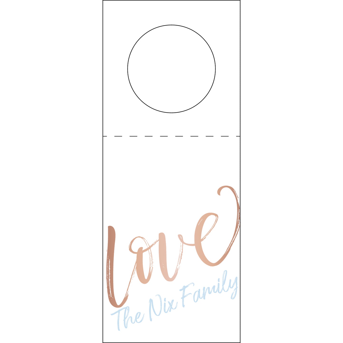 Personalized Wine Tag - WT452