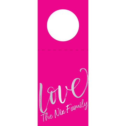 Personalized Wine Tag - WT452