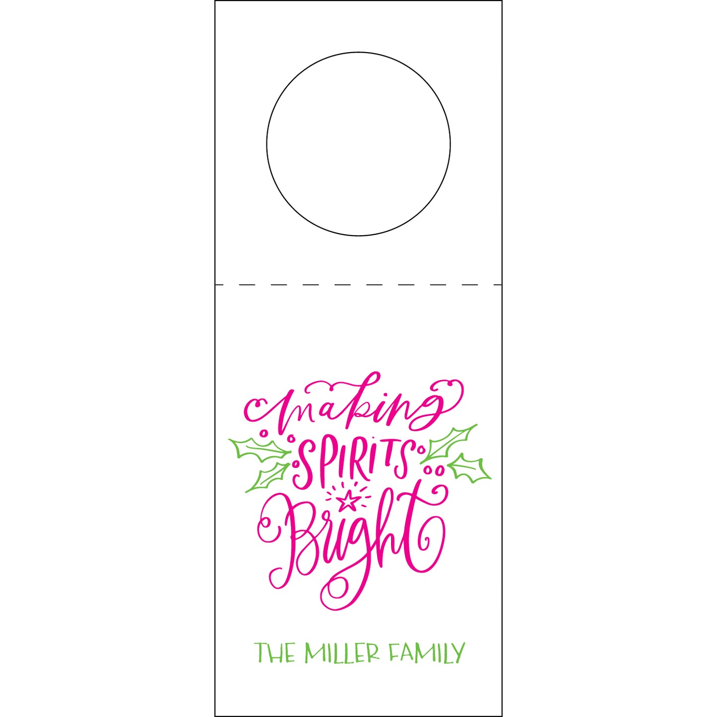 Personalized Wine Tag - WT411