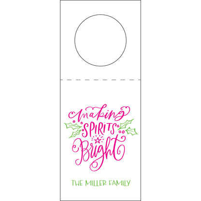 Personalized Wine Tag - WT411
