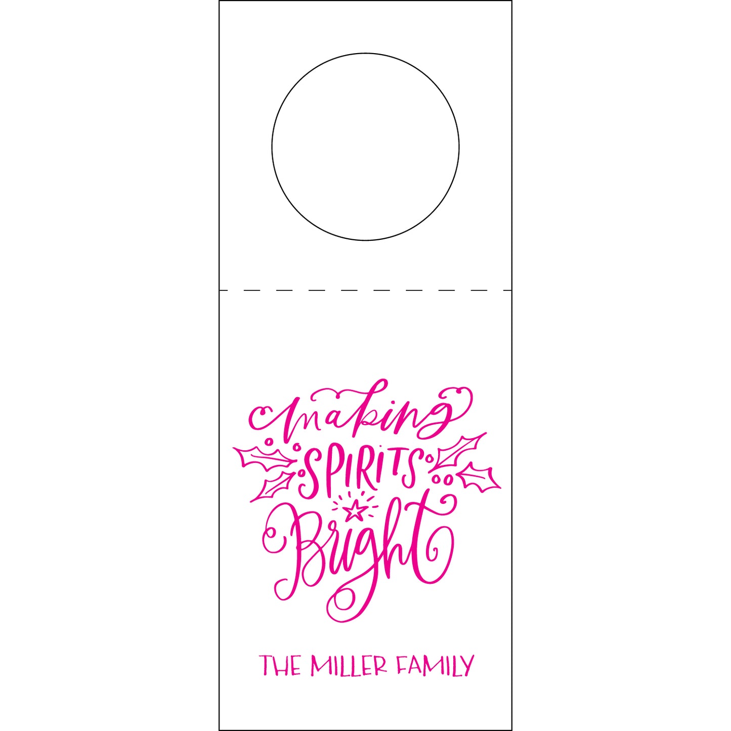 Personalized Wine Tag - WT411