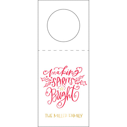 Personalized Wine Tag - WT411