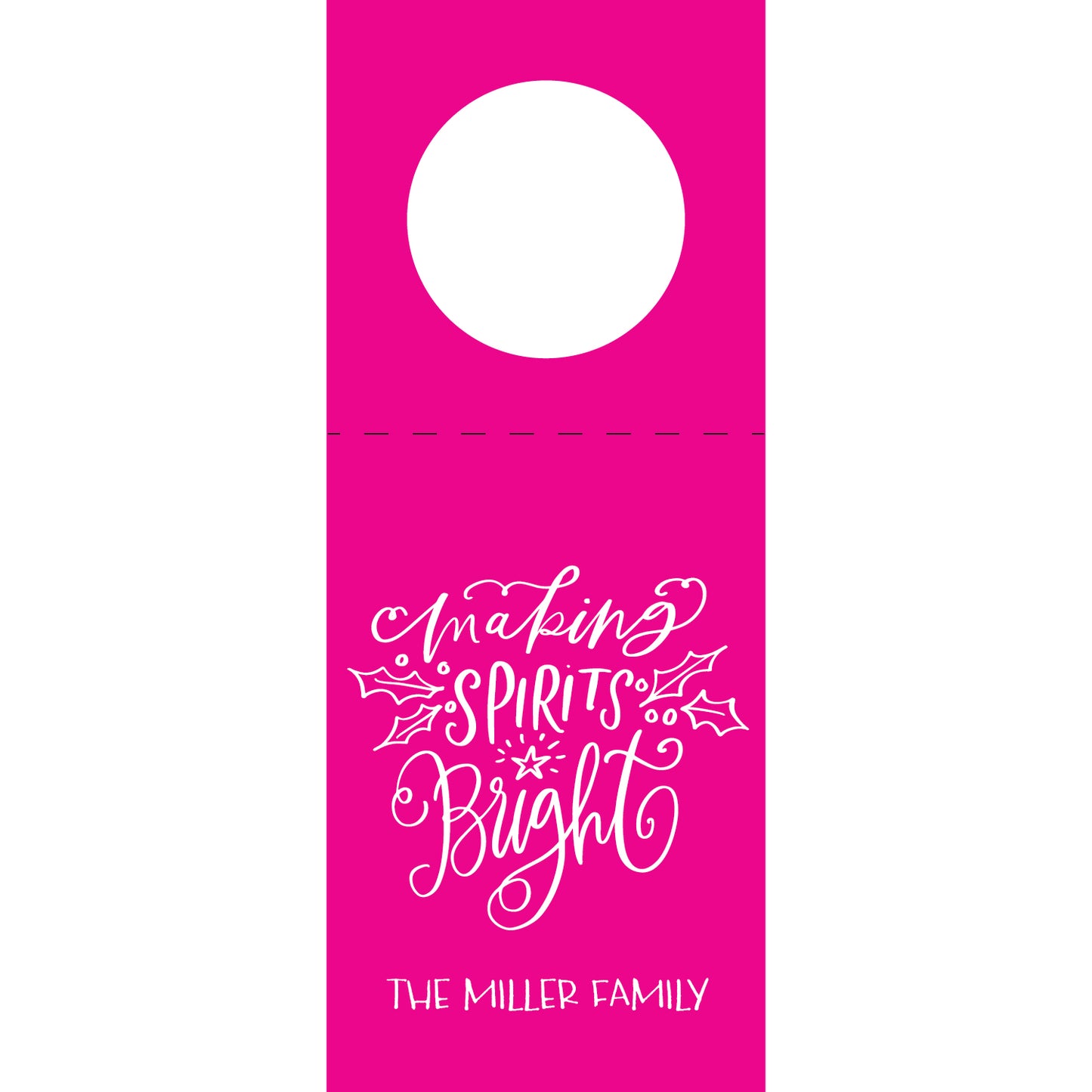 Personalized Wine Tag - WT411