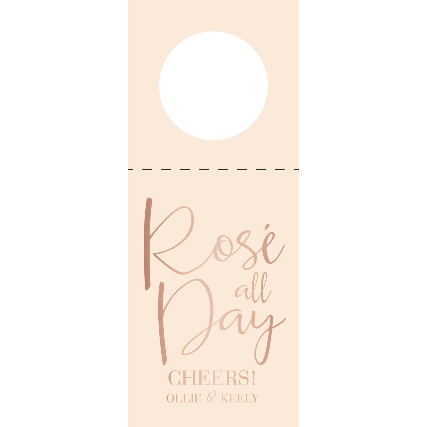 Personalized Wine Tag - WT374
