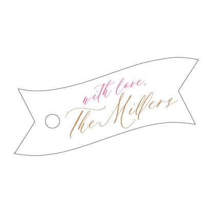 Personalized Gift Tag - T390