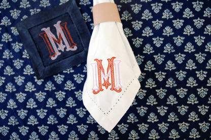 Embroidered Cocktail Napkins – Custom Cocktail Napkins for Weddings, Holidays & Special Events