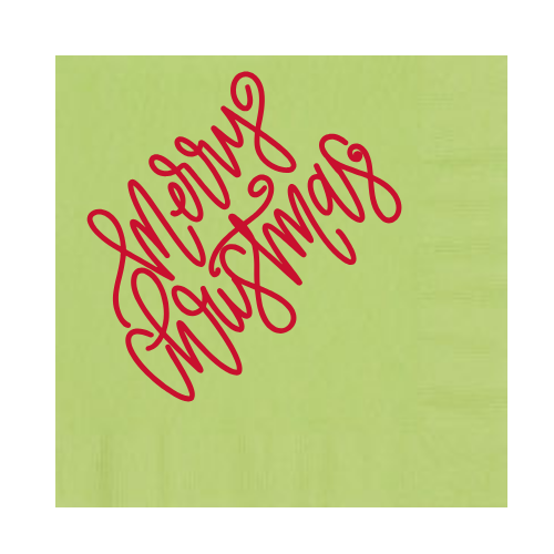 Merry Christmas Napkin