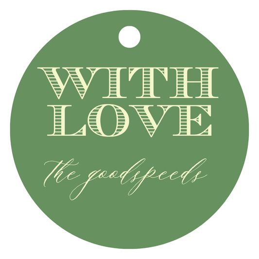 Circle Gift Tags – Full Color