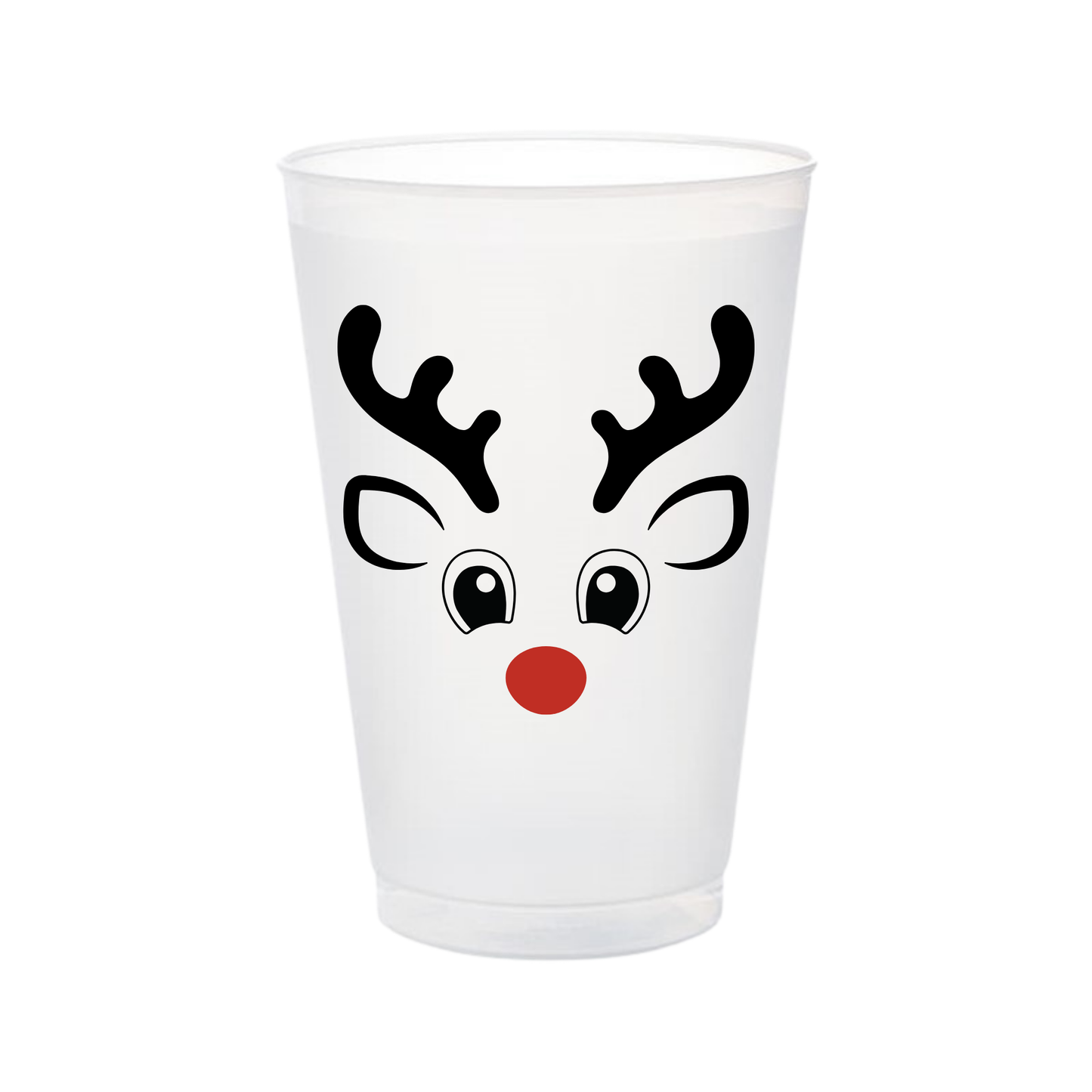 Rudpolph Holiday Frosted Cups