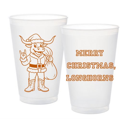 University of Texas Christmas Shatterproof Cup