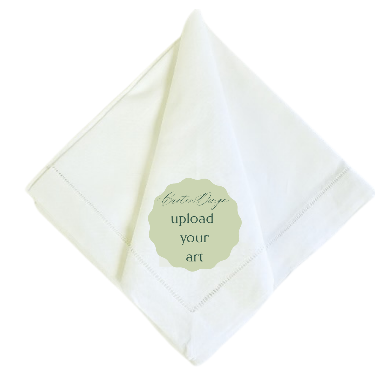 Embroidered Hemstitch Napkins