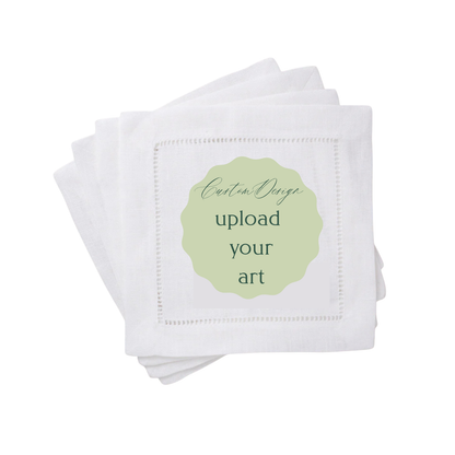 Embroidered Cocktail Napkins