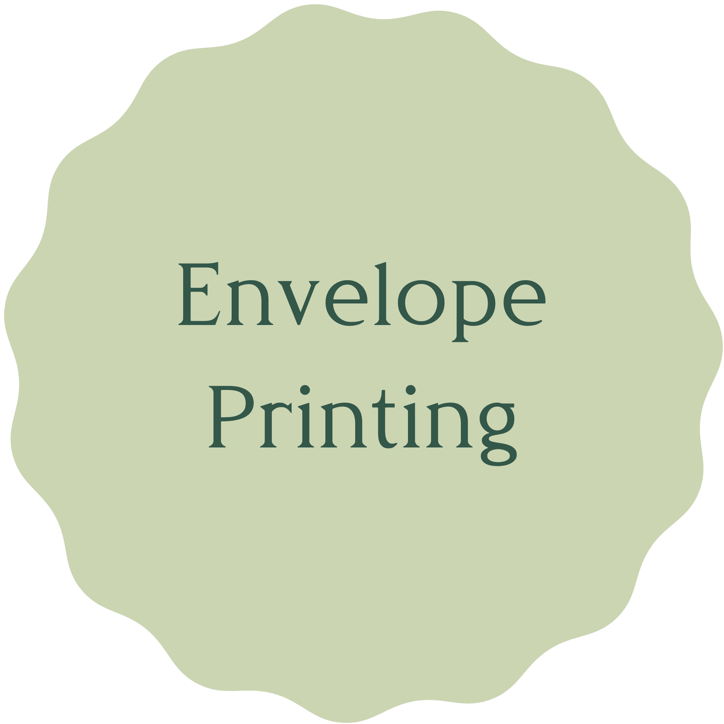 Envelope Printing