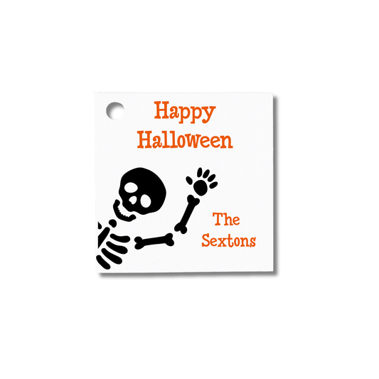 Semi-Custom Gift Tags – Full Color Halloween