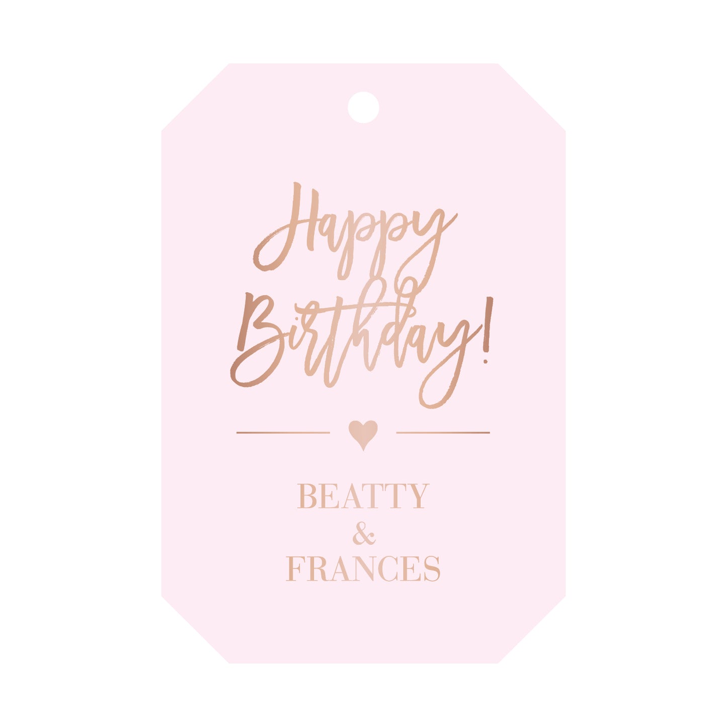 Personalized Gift Tag - T101