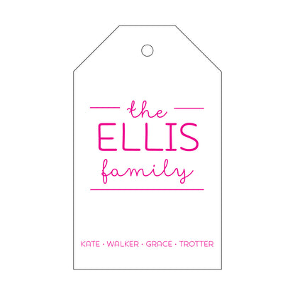 Personalized Gift Tag - T102