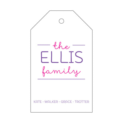 Personalized Gift Tag - T102
