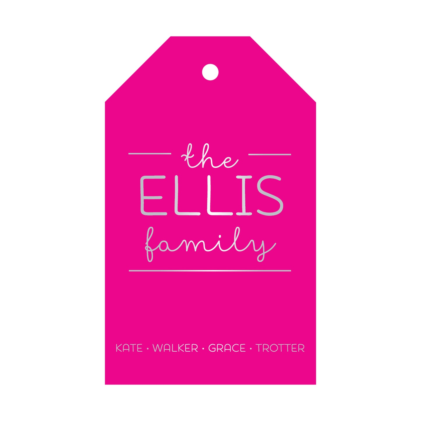 Personalized Gift Tag - T102