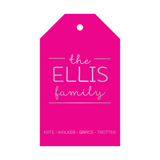 Personalized Gift Tag - T102