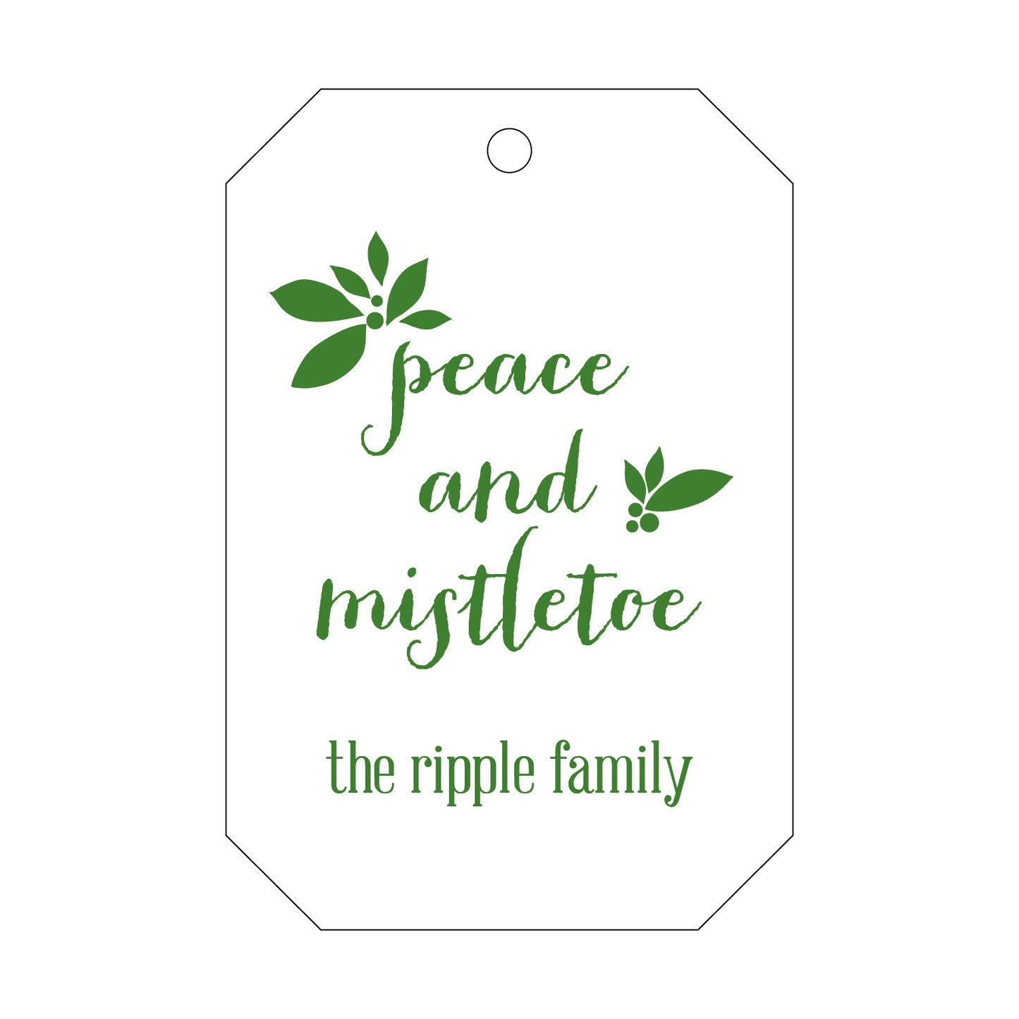 Personalized Gift Tag - T103