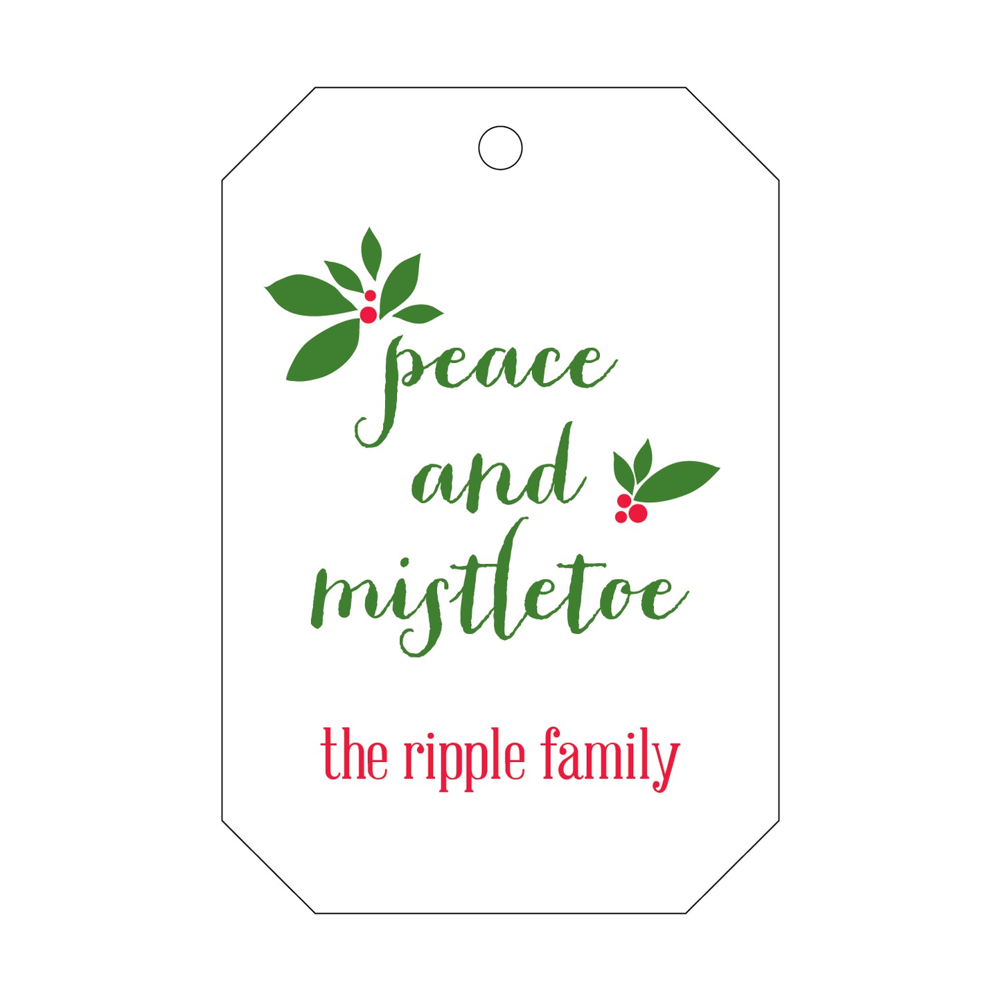 Personalized Gift Tag - T103