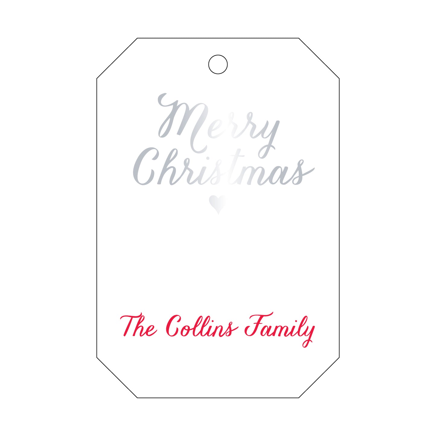 Personalized Gift Tag - T104