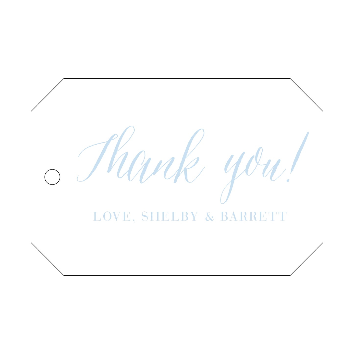 Personalized Gift Tag - T107