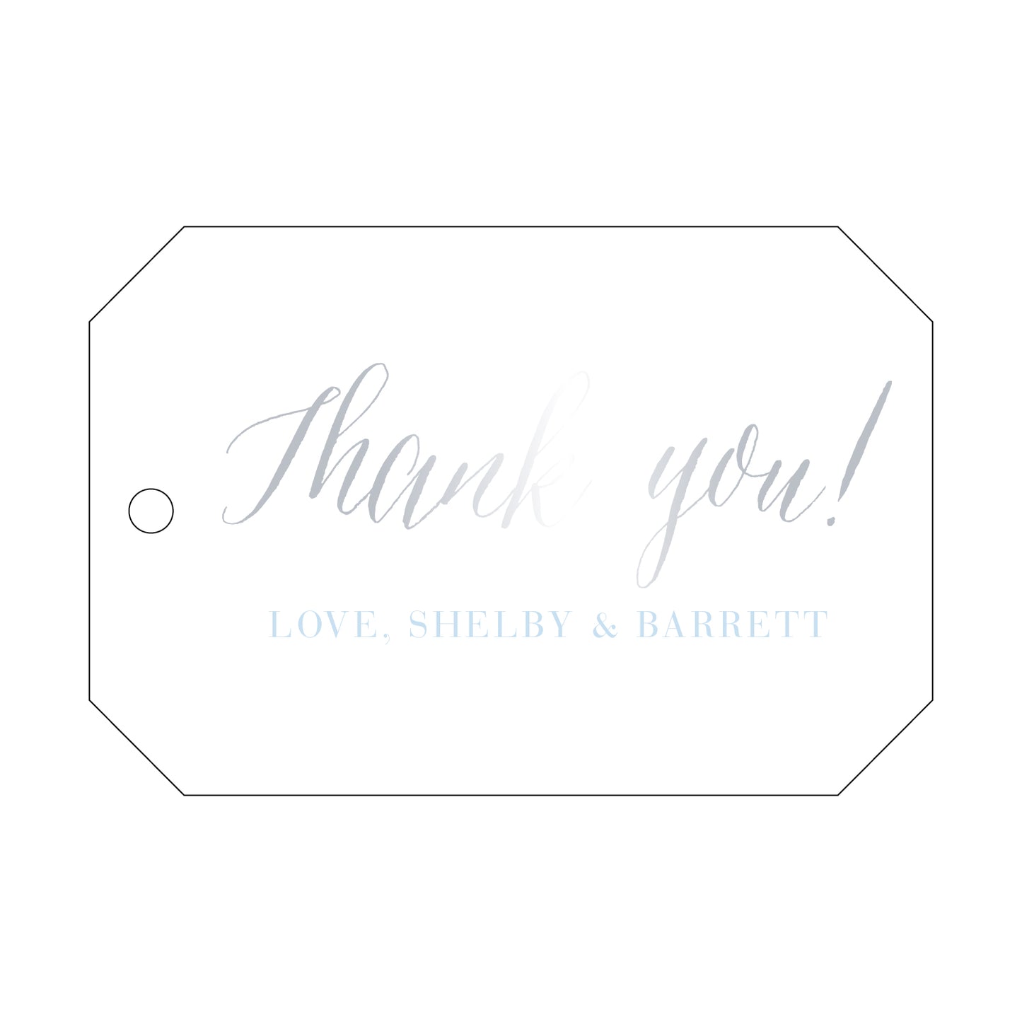 Personalized Gift Tag - T107