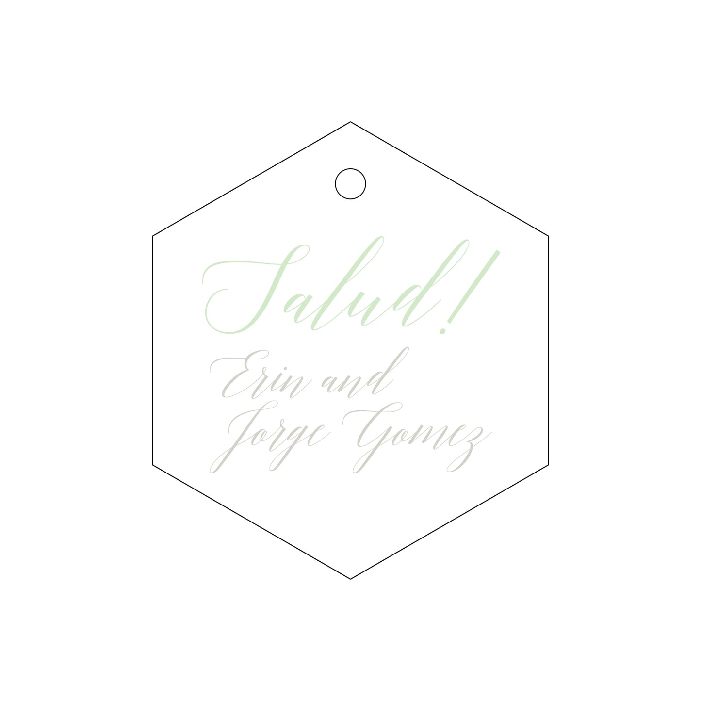 Personalized Gift Tag - T109