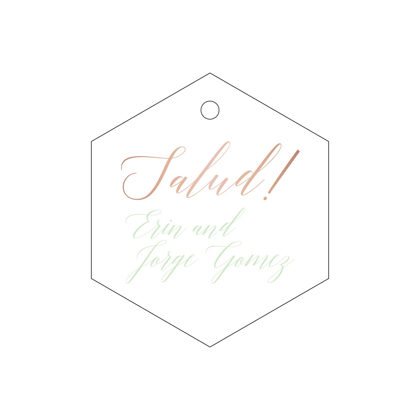 Personalized Gift Tag - T109