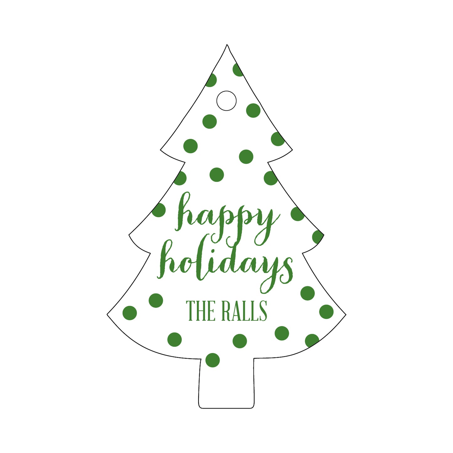 Personalized Gift Tag - T111