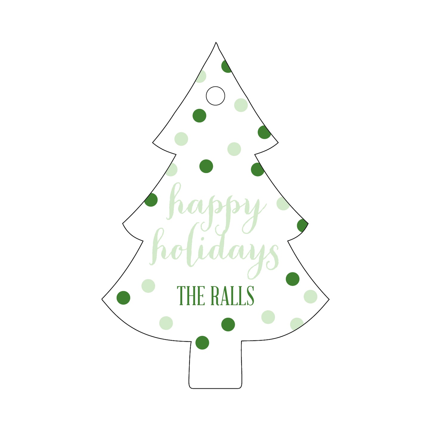 Personalized Gift Tag - T111