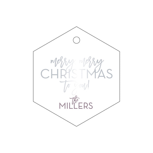 Personalized Gift Tag - T114