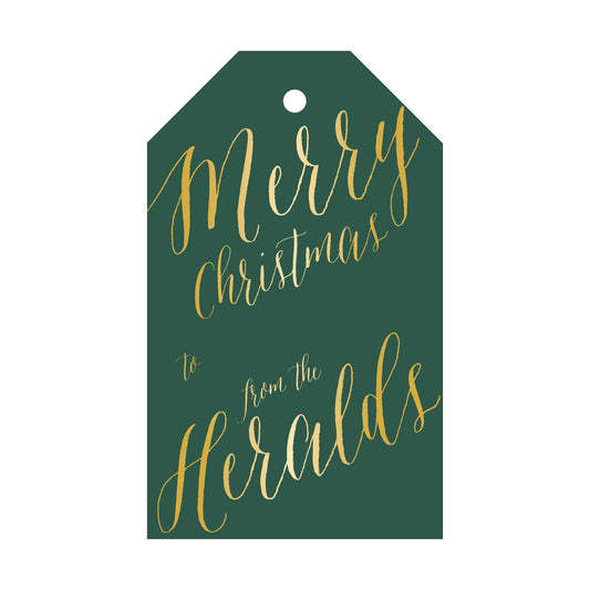 Personalized Gift Tag - T115