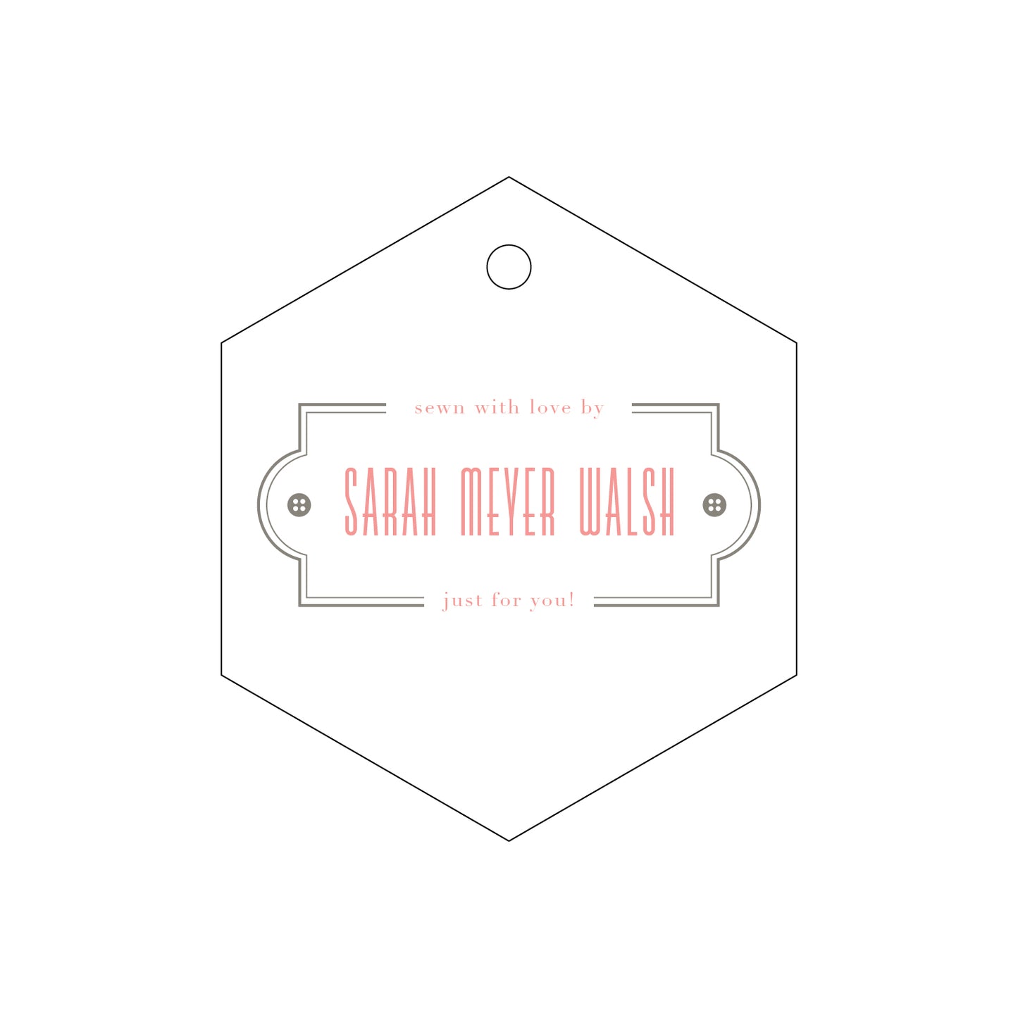 Personalized Gift Tag - T117