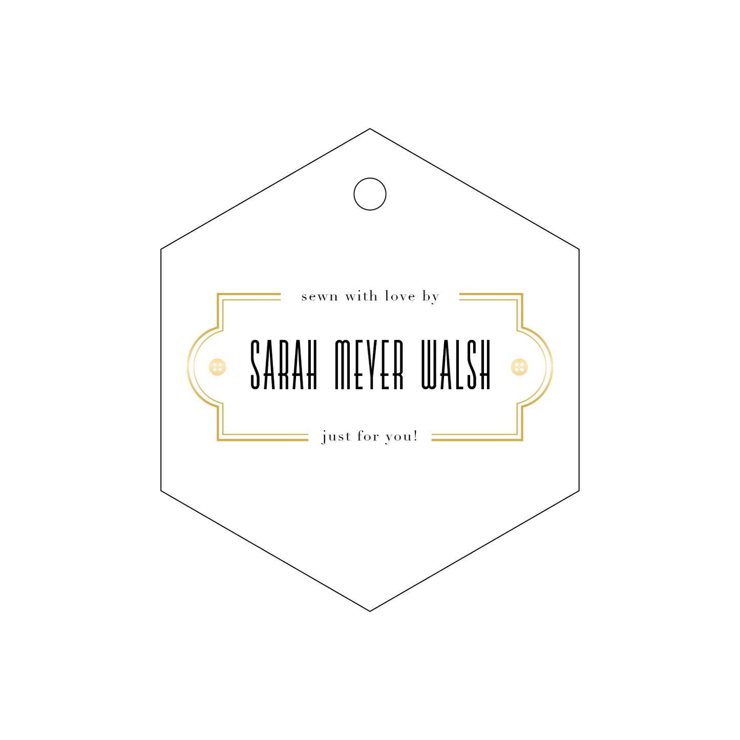 Personalized Gift Tag - T117