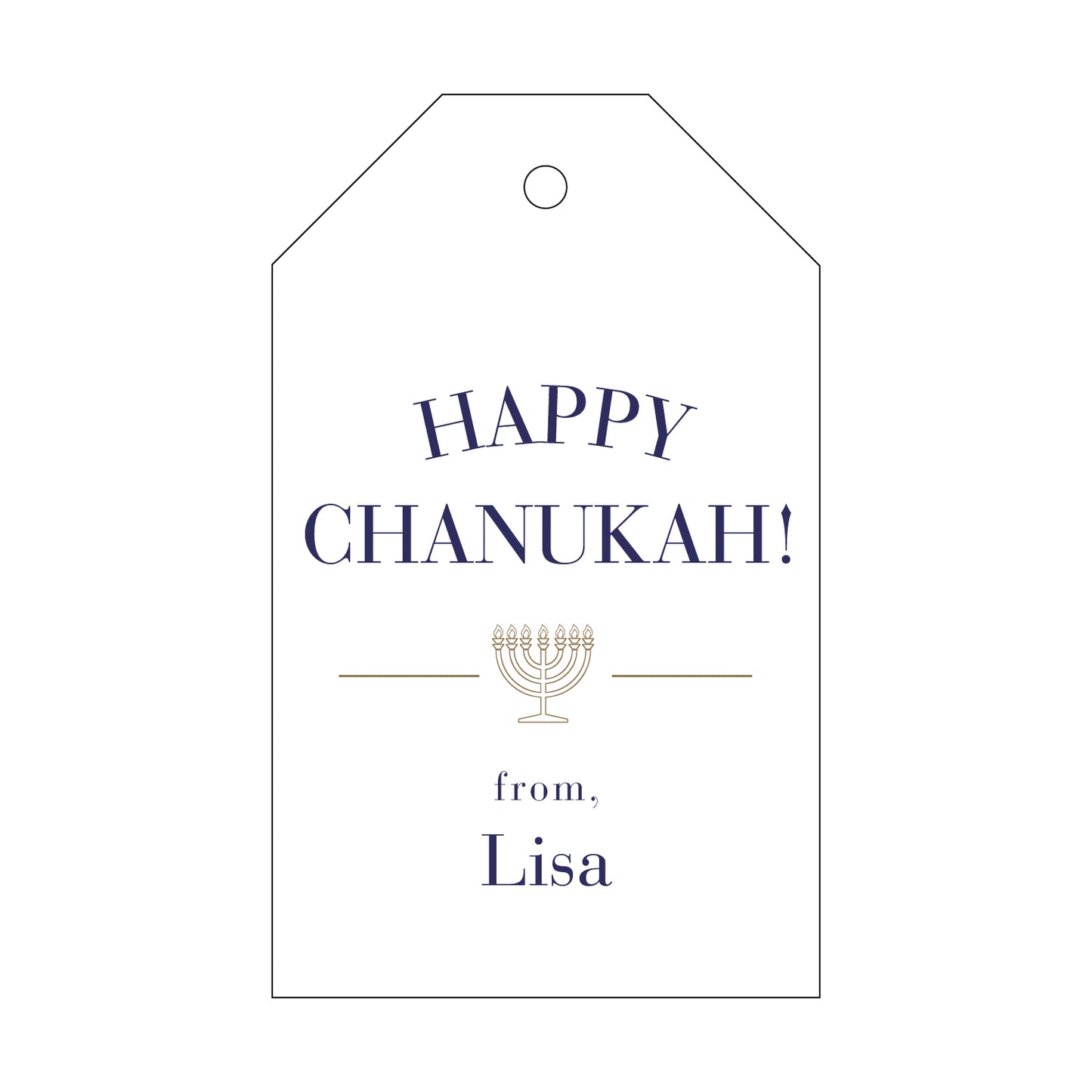 Personalized Gift Tag - T120