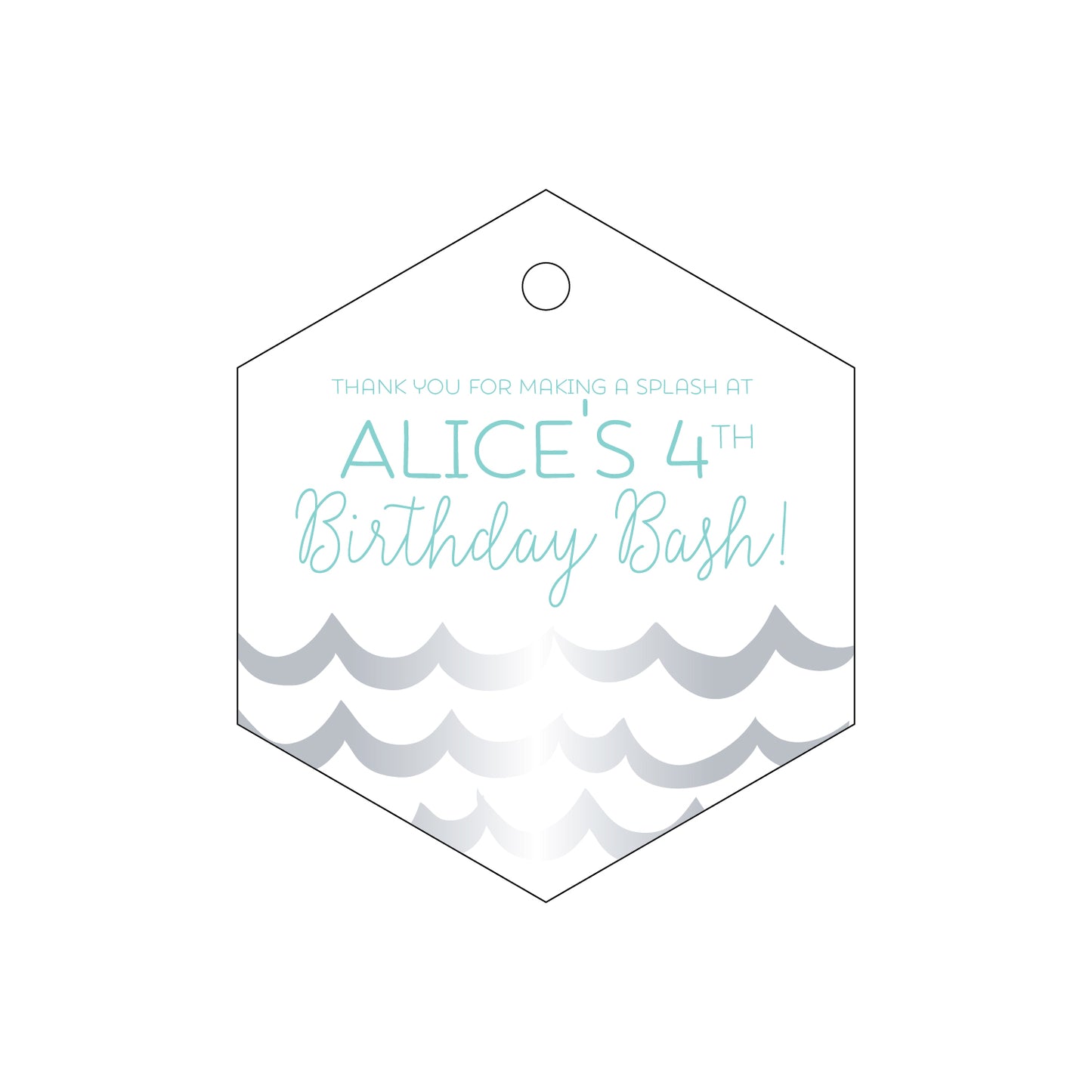 Personalized Gift Tag - T122