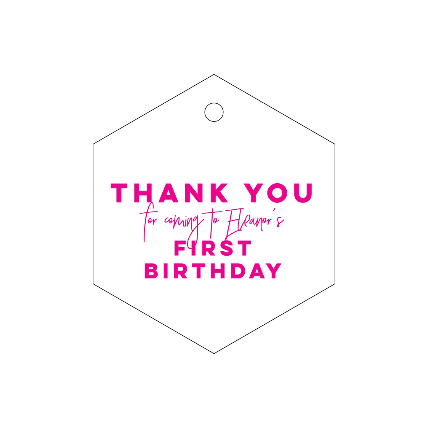 Personalized Gift Tag - T123