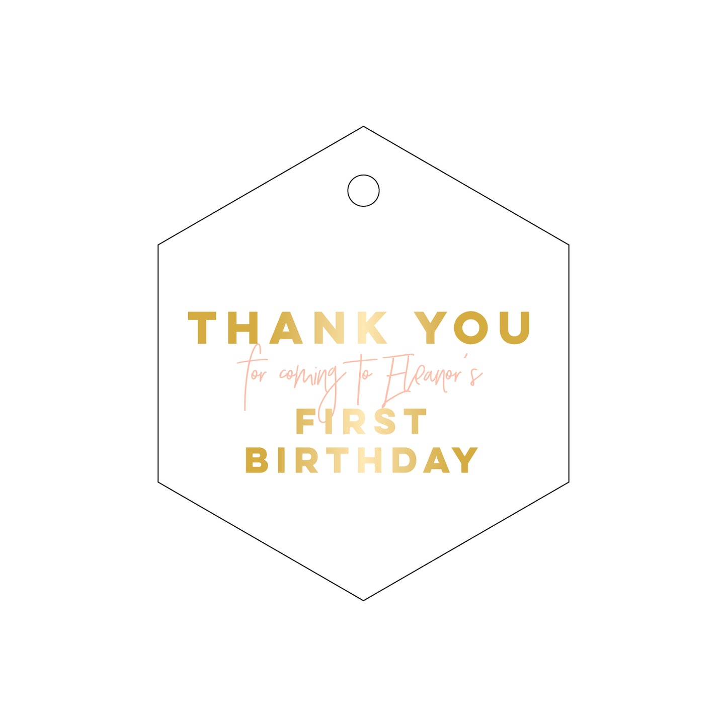 Personalized Gift Tag - T123