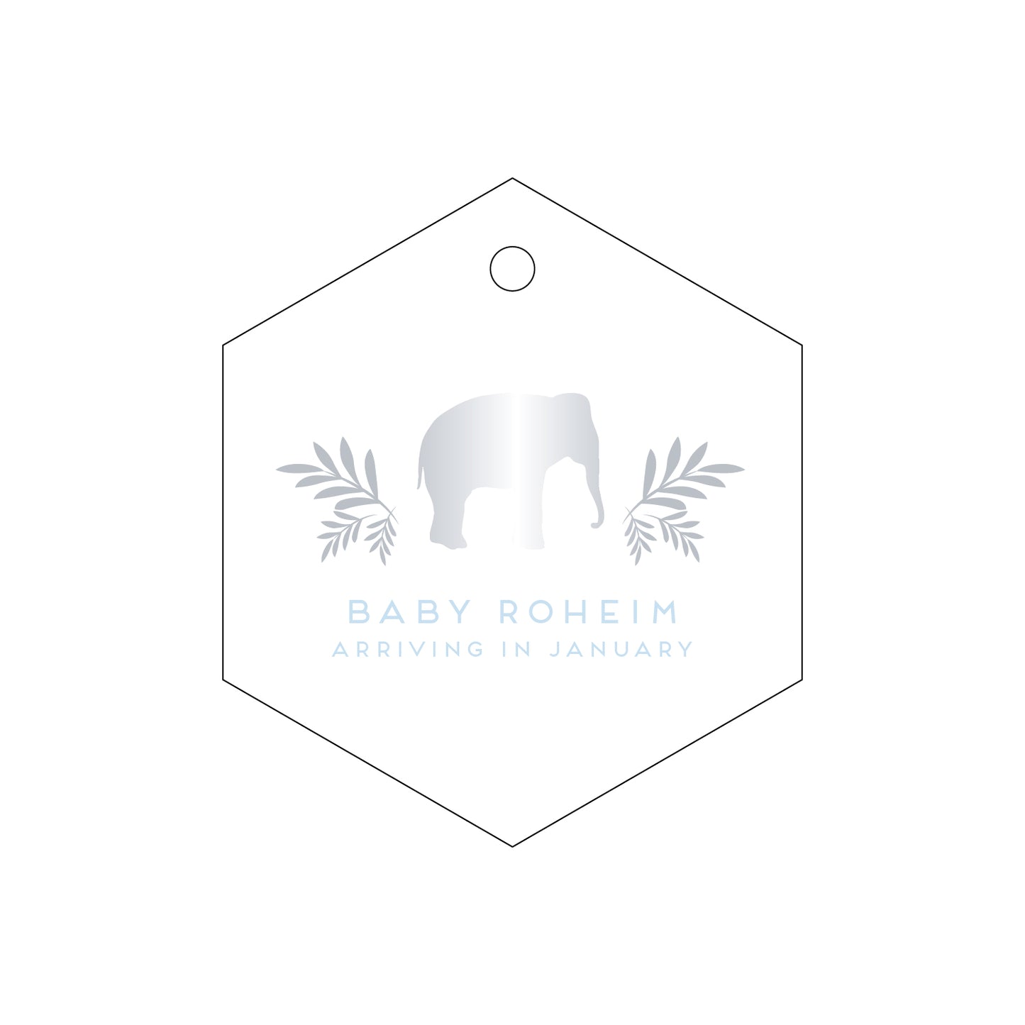 Personalized Gift Tag - T124