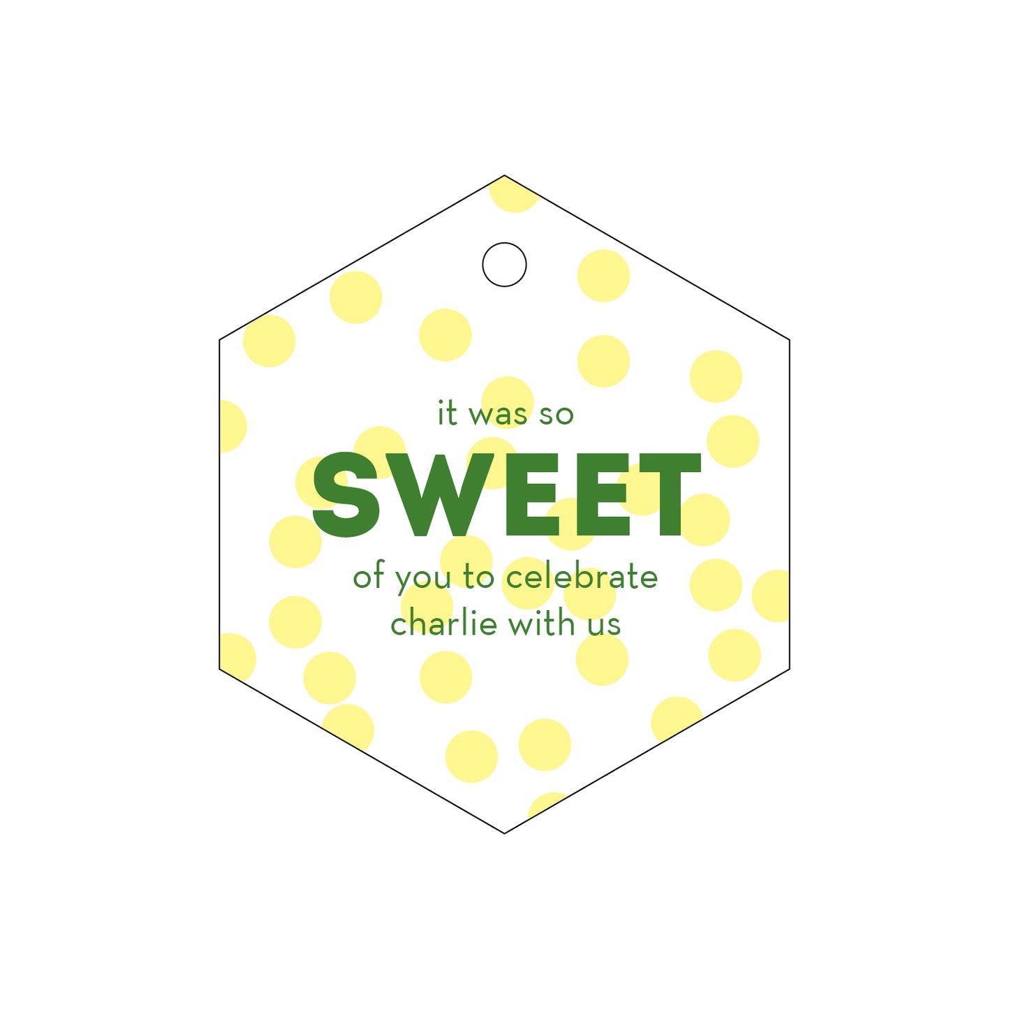 Personalized Gift Tag - T126