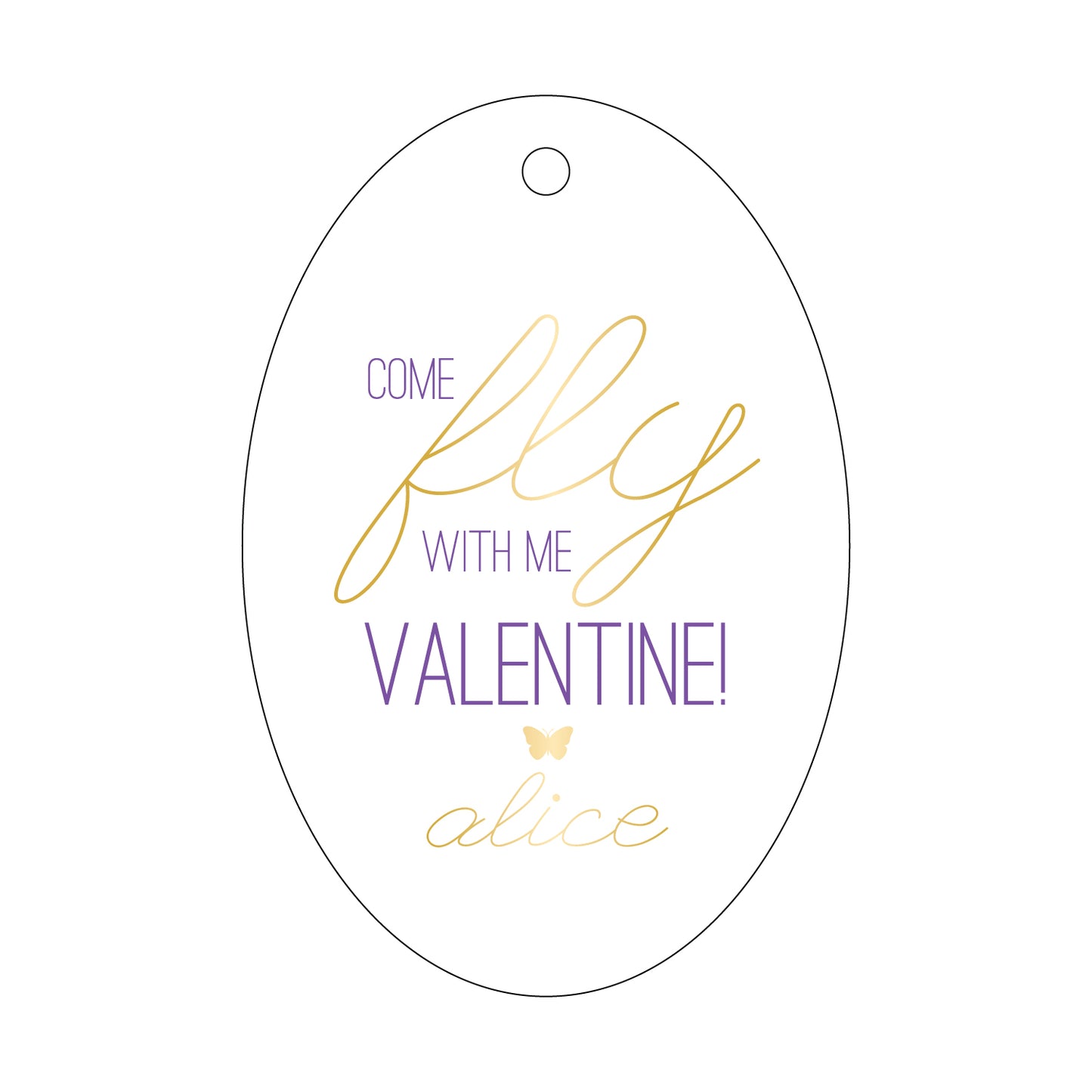 Personalized Gift Tag - T128