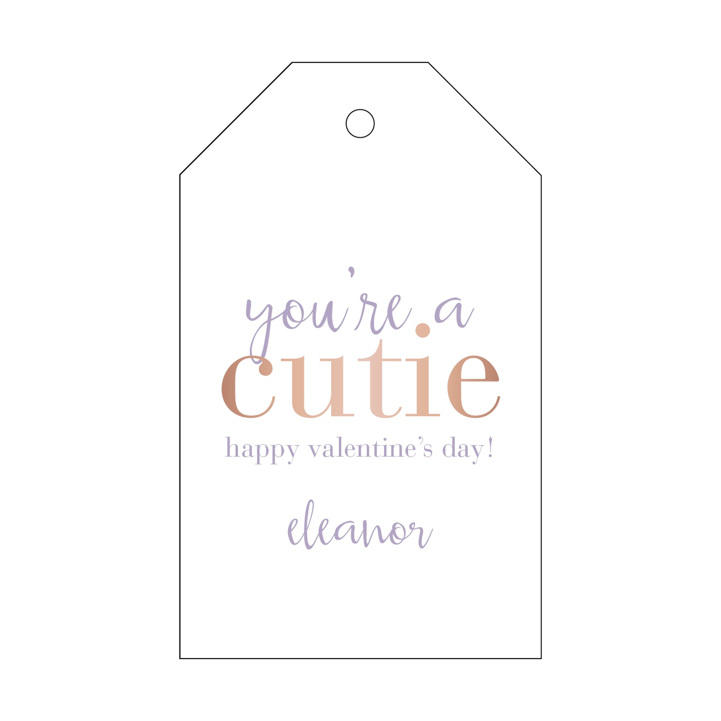 Personalized Gift Tag - T129