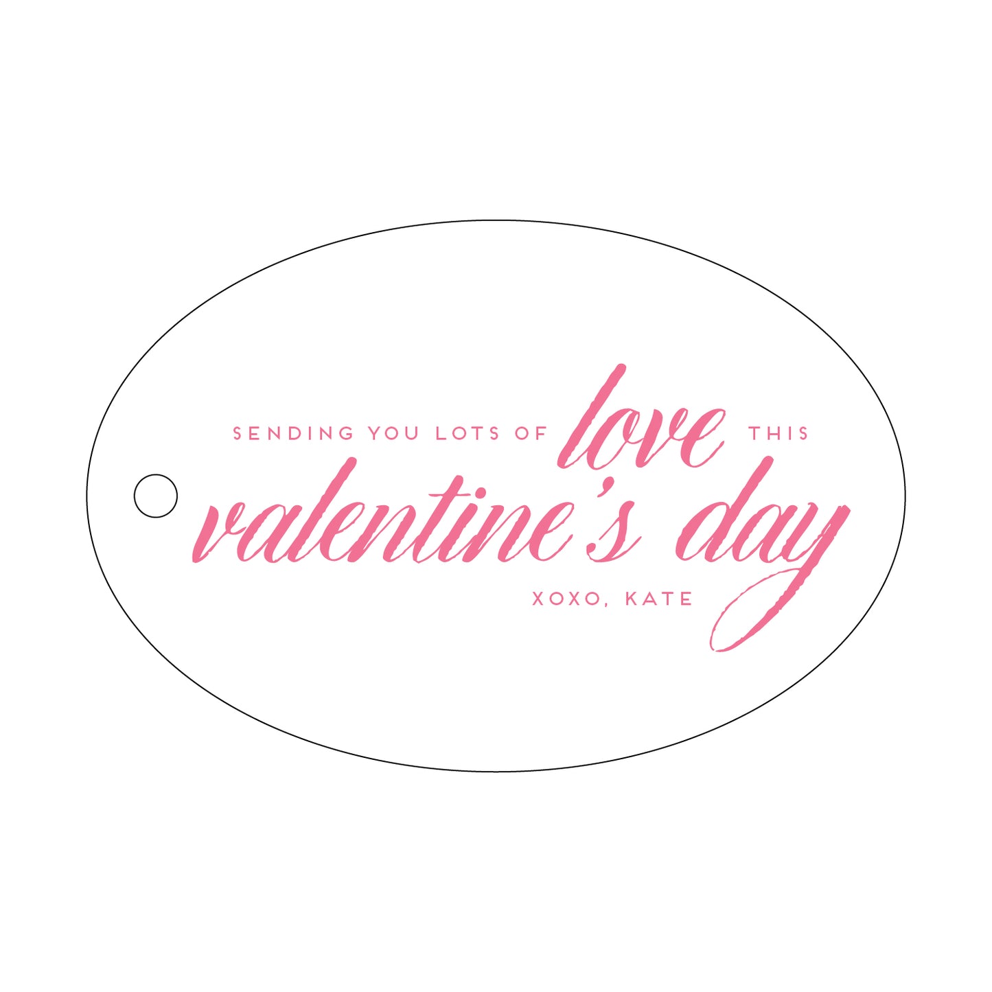 Personalized Gift Tag - T130