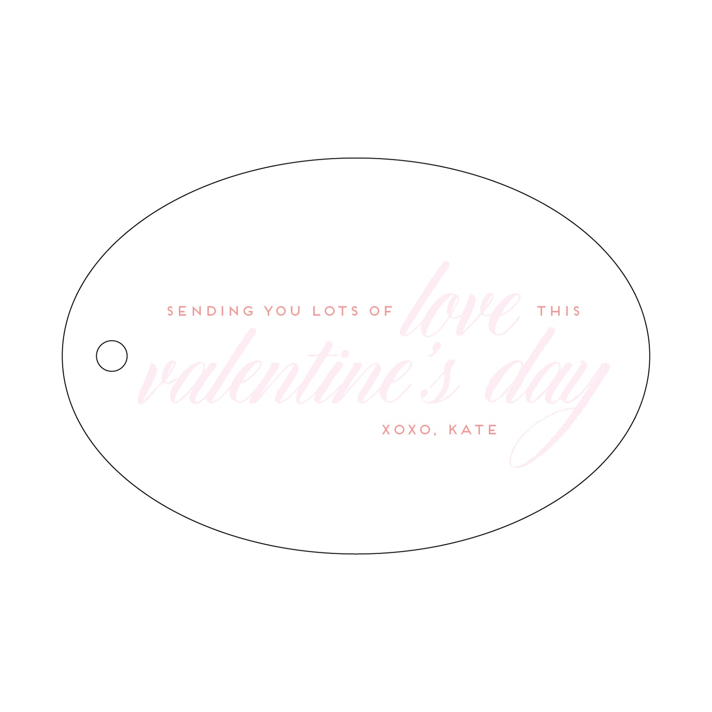 Personalized Gift Tag - T130